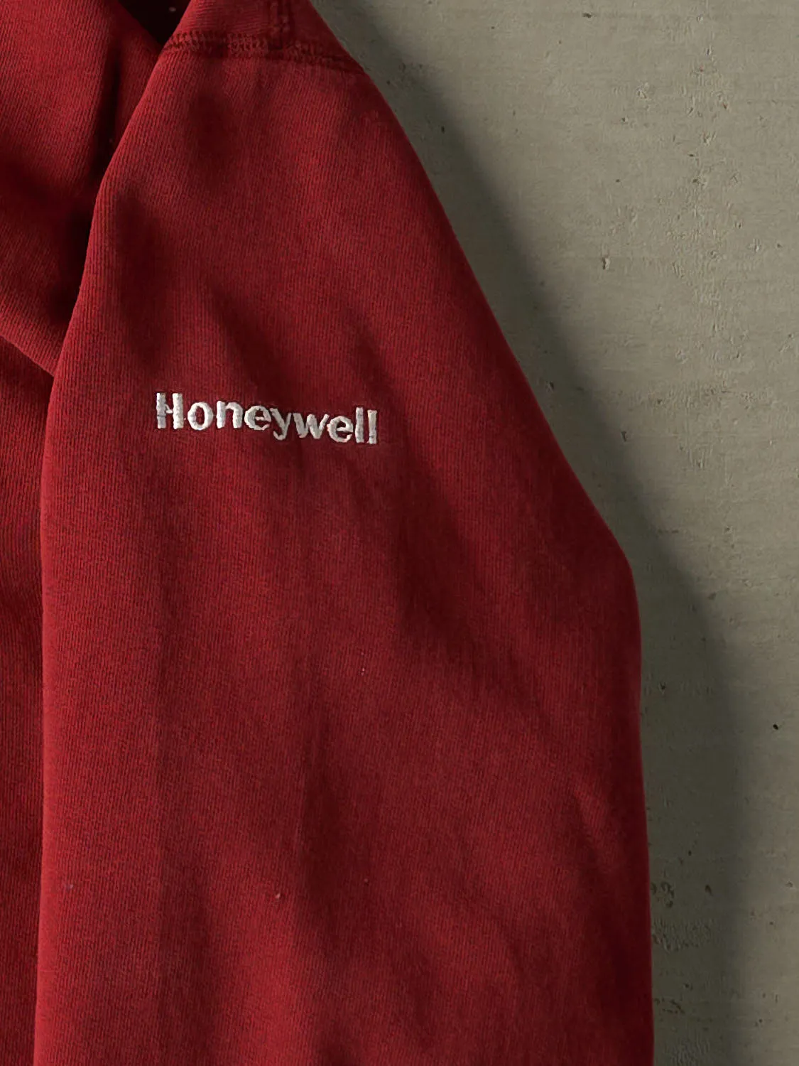 Vintage Y2K Burgundy Roots Athletic Embroidered Crewneck (XL) sold by Rebalance Vintage product image thumbnail 4