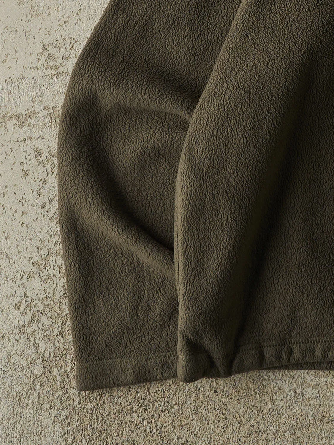 Vintage 90s Green Old Navy Embroidered Quarter Zip Fleece (L/XL) sold by Rebalance Vintage product image thumbnail 3