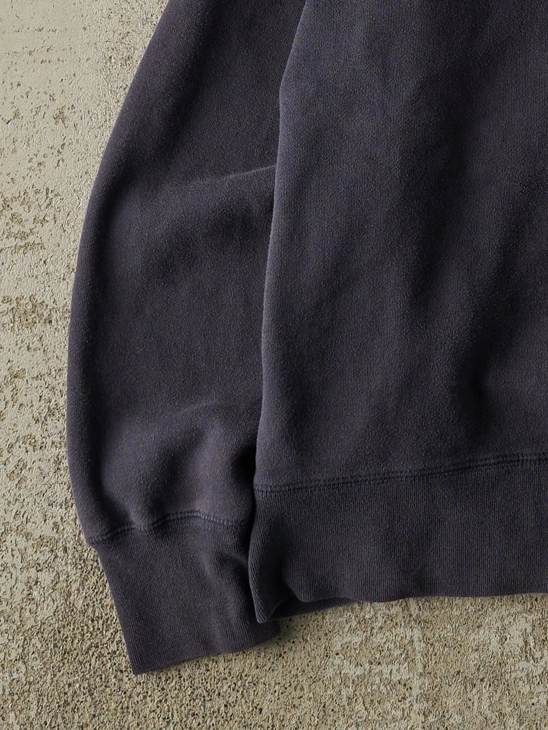 Vintage Y2K Navy Blue Roots Embroidered Quarter Zip Sweater (S/M) sold by Rebalance Vintage product image thumbnail 3