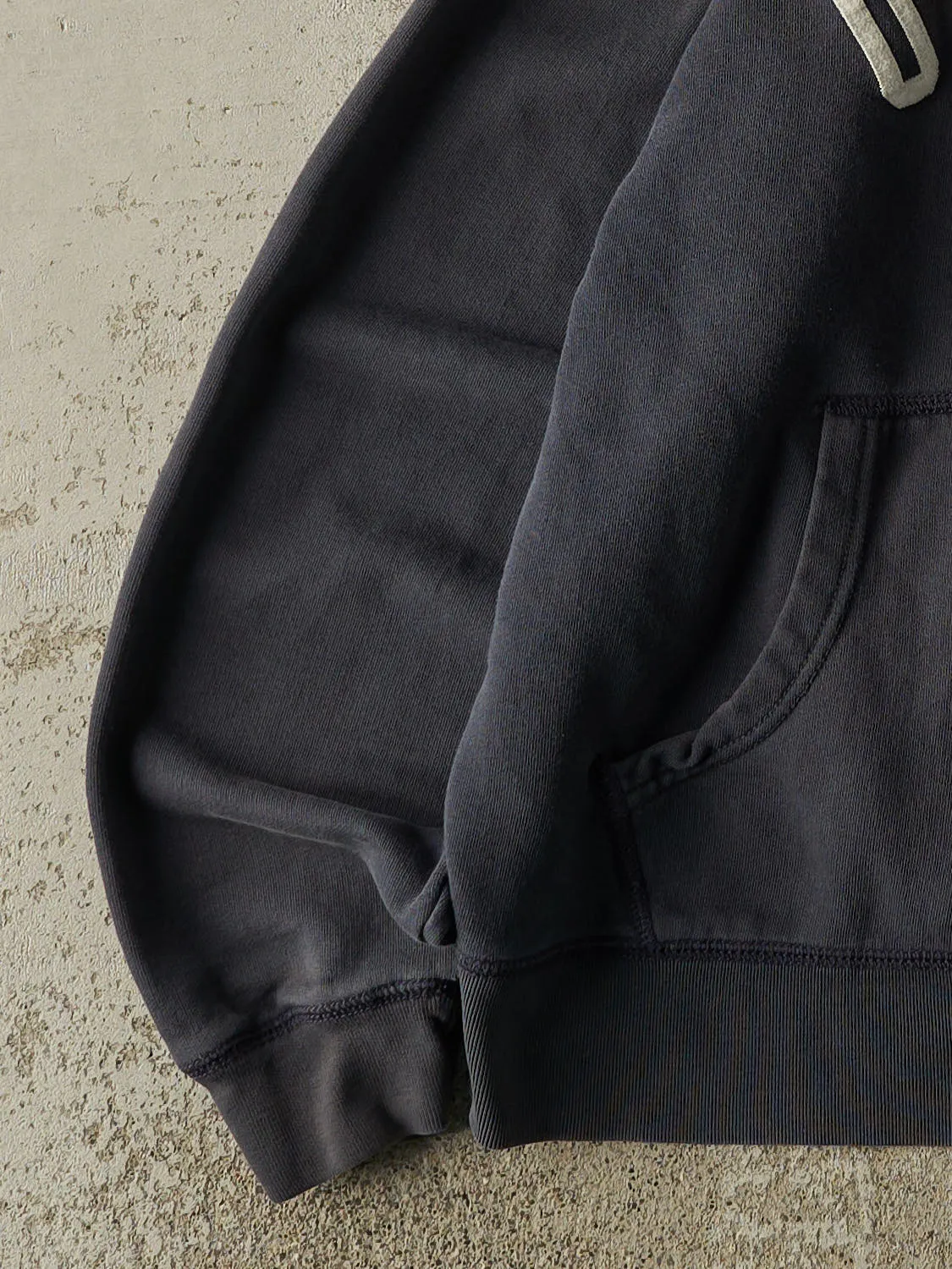 Vintage Y2K Navy Blue Old Navy Embroidered Zip Up Hoodie (M/L) sold by Rebalance Vintage product image thumbnail 3