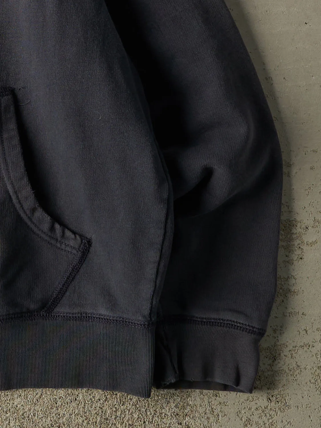 Vintage Y2K Navy Blue Old Navy Embroidered Zip Up Hoodie (M/L) sold by Rebalance Vintage product image thumbnail 4