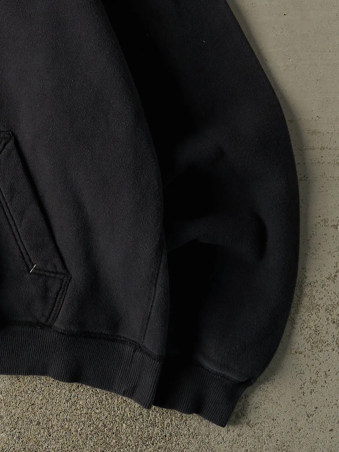 Vintage Y2K Black Nike Chenille Embroidered Hoodie (L/XL) sold by Rebalance Vintage product image thumbnail 4