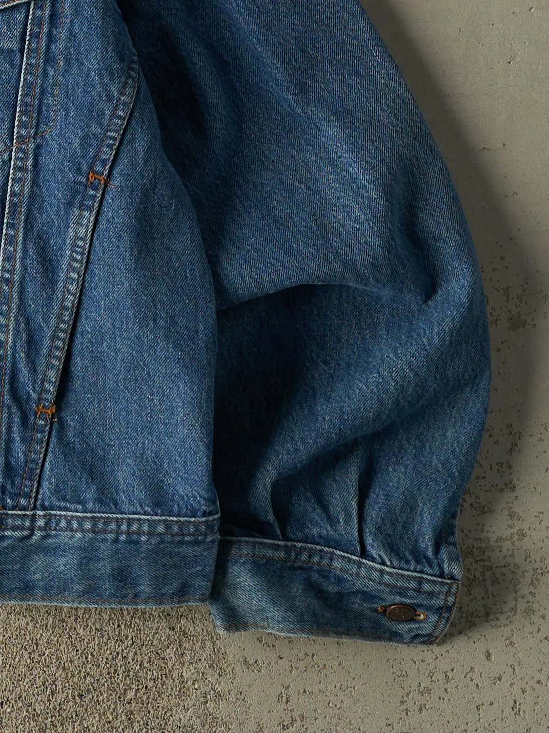 Vintage 90s Mid Wash Denver Hayes Denim Jacket (L/XL) sold by Rebalance Vintage product image thumbnail 4