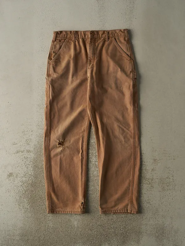 Vintage Y2K Beige Carhartt Carpenter Pants (34x31.5) sold by Rebalance Vintage