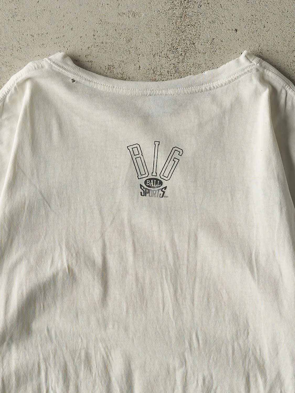 Vintage 94' White Soccer Slogan Tee (XL/XXL) sold by Rebalance Vintage product image thumbnail 3