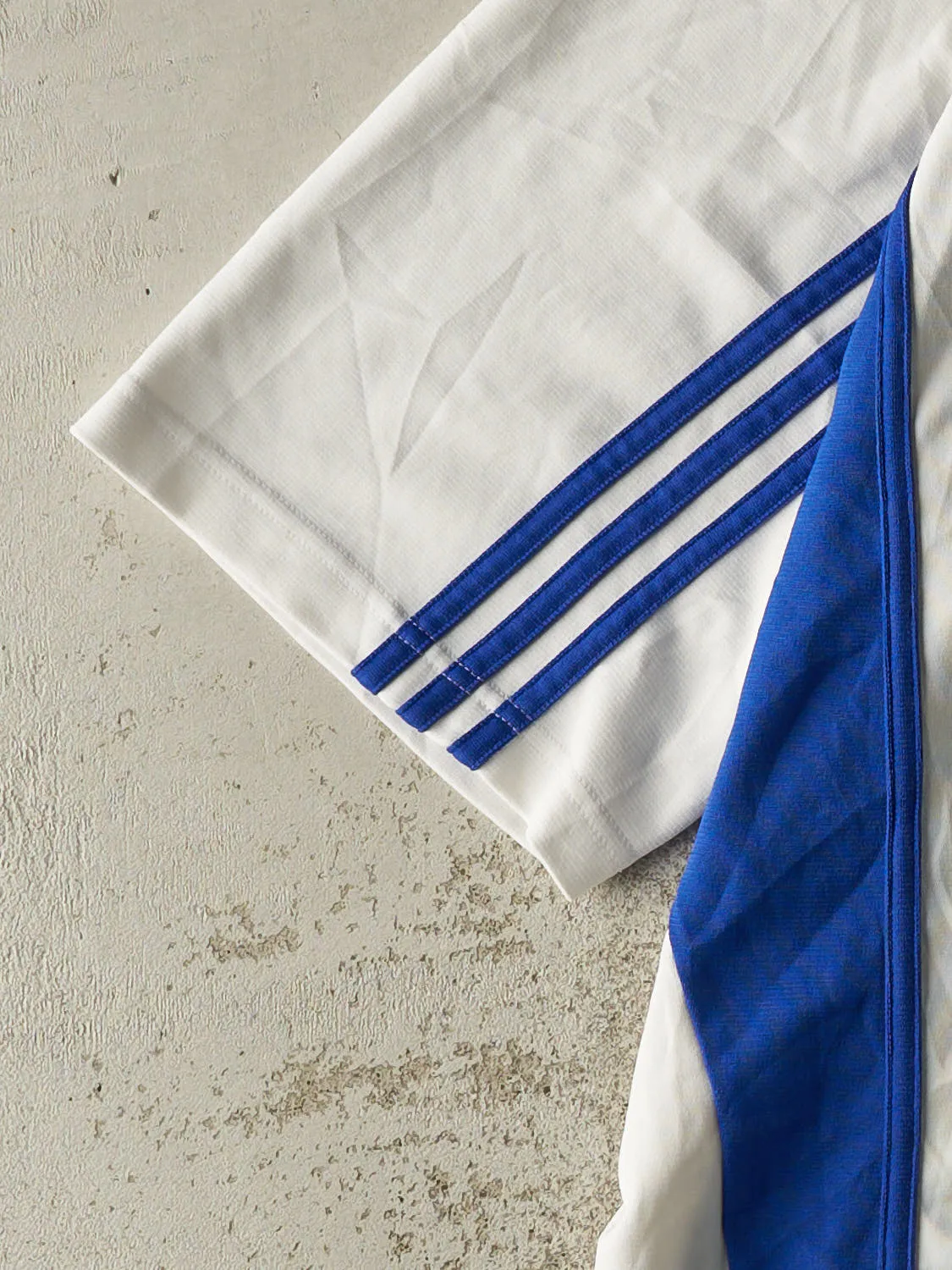 Vintage Y2K White & Blue Adidas Samoa Rugby Jersey (XXL/XXXL) sold by Rebalance Vintage product image thumbnail 3