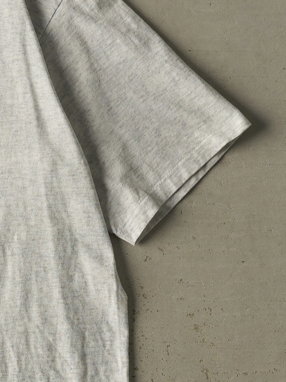 Vintage 94' Heather Grey Fishing Slogan Tee (M/L) sold by Rebalance Vintage product image thumbnail 4