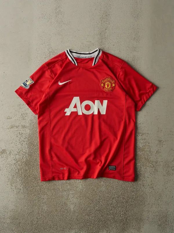 Vintage Y2K Red Manchester United Soccer Jersey (M/L) sold by Rebalance Vintage