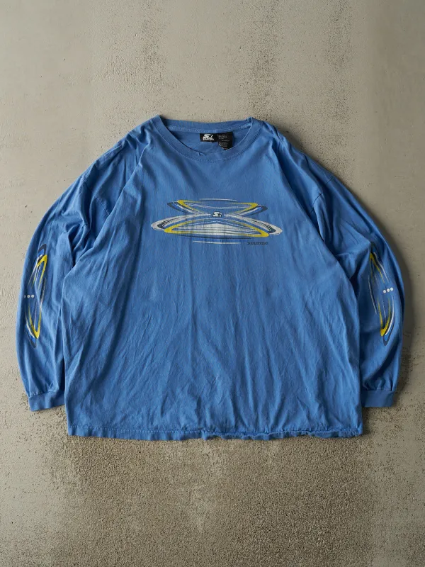 Vintage Y2K Blue Starter Logo Long Sleeve (XL/XXL) sold by Rebalance Vintage