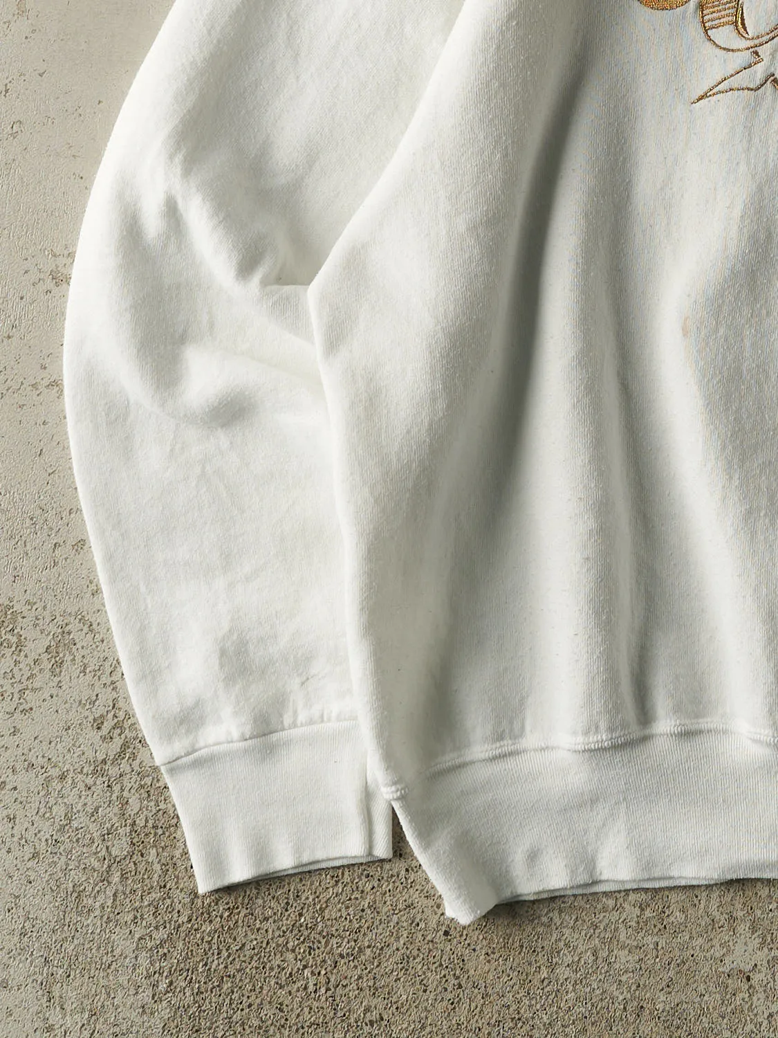 Vintage 95' White Cheers "Meet Me In Boston" Crewneck (L/XL) sold by Rebalance Vintage product image thumbnail 3