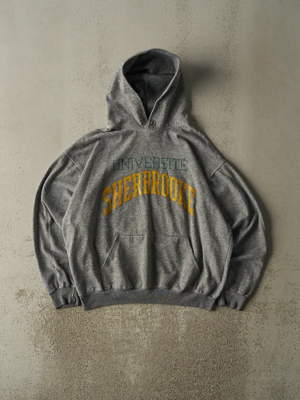 Vintage 90s Grey University of Sherbrooke Hoodie (M/L) sold by Rebalance Vintage