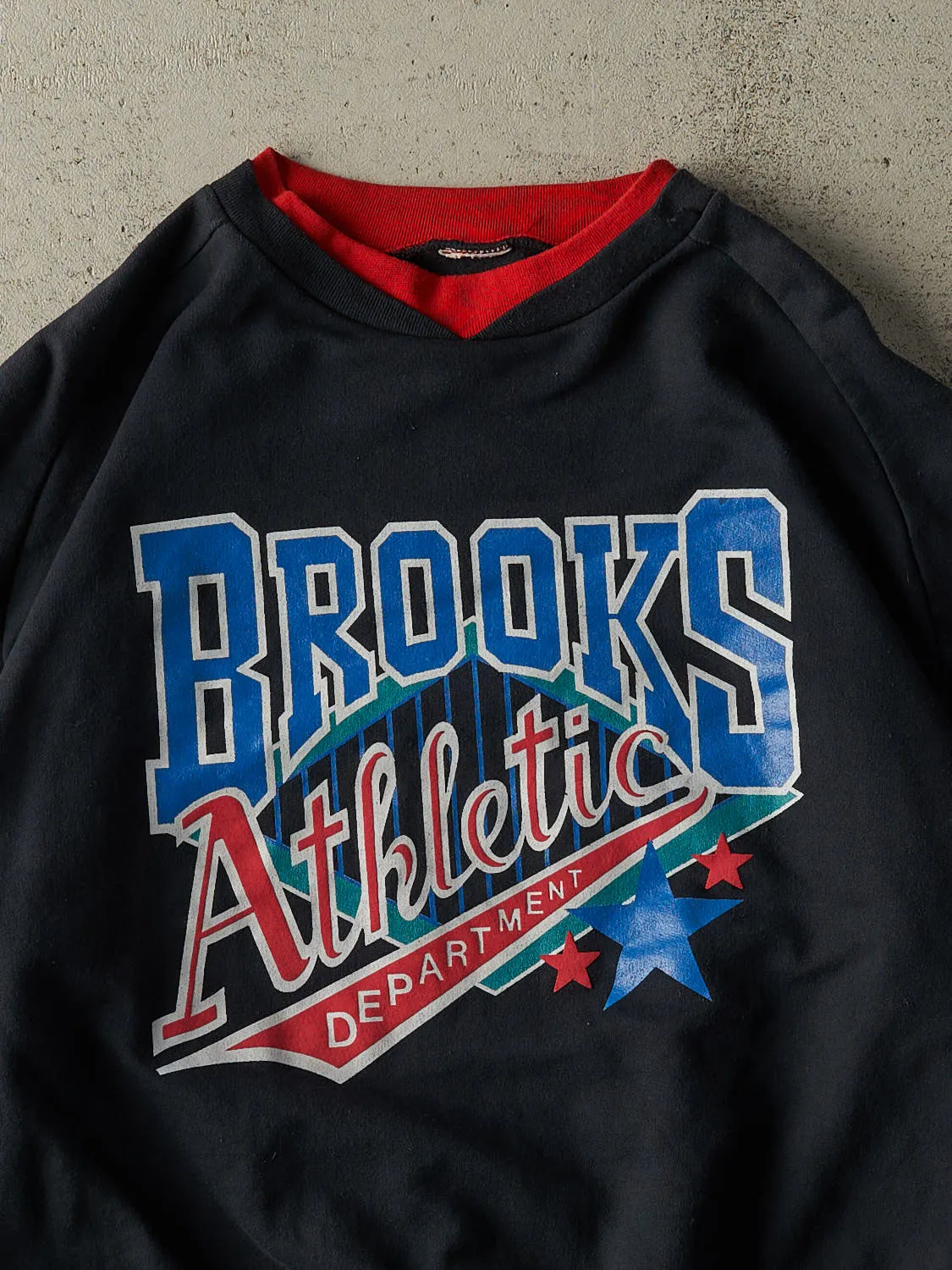 Vintage 90s Black Brooks Athletic Crewneck (M/L) sold by Rebalance Vintage product image thumbnail 2