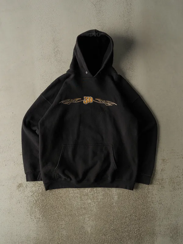 Vintage Y2K Black Sea Doo 3D Logo Hoodie (L/XL) sold by Rebalance Vintage