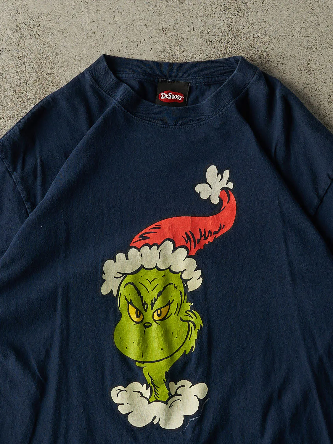 Vintage 90s Navy Blue The Grinch Tee (M/L) sold by Rebalance Vintage product image thumbnail 2