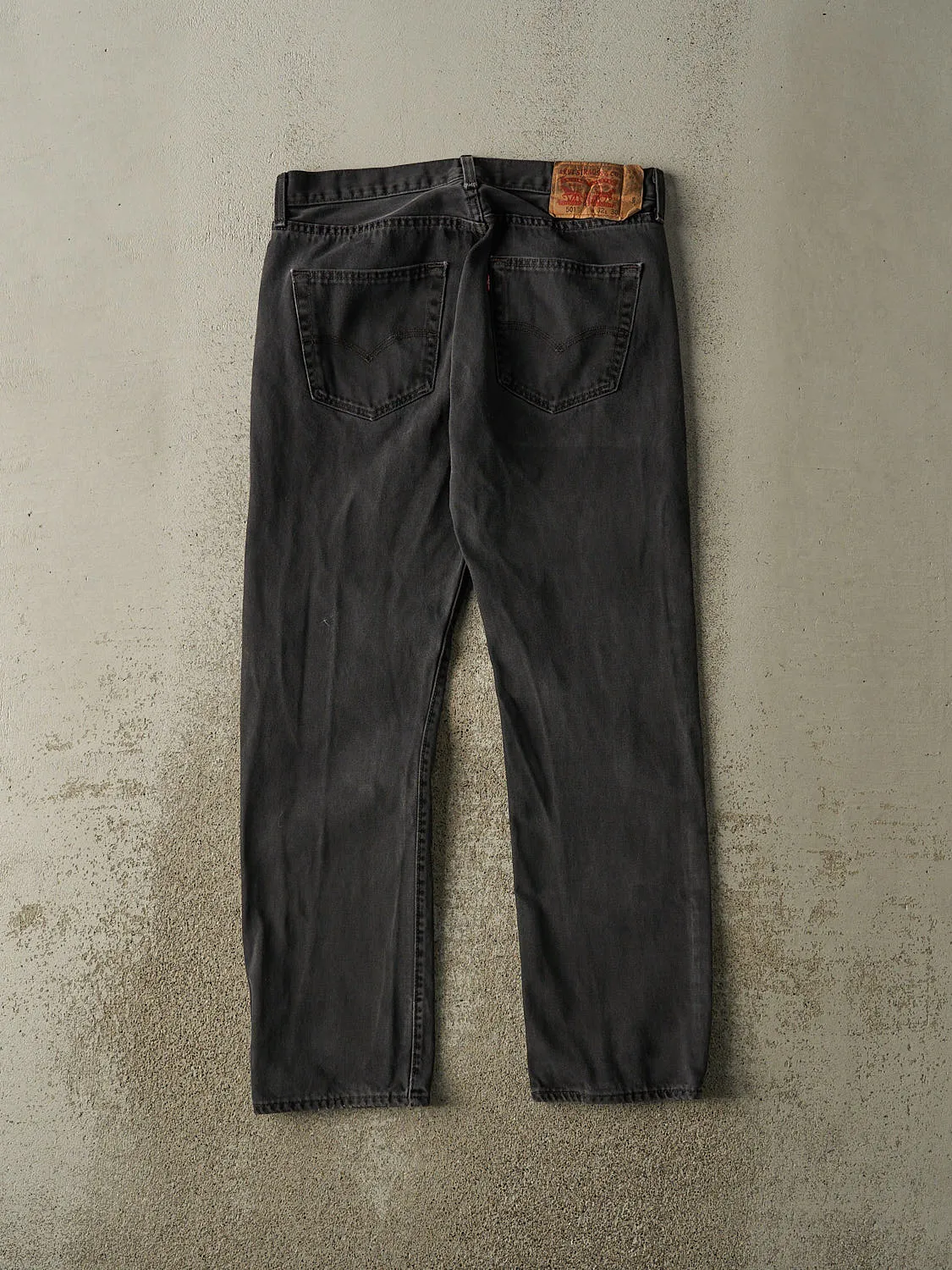 Vintage Y2K Faded Black Levi's 501 Denim Pants (32x29) sold by Rebalance Vintage product image thumbnail 3
