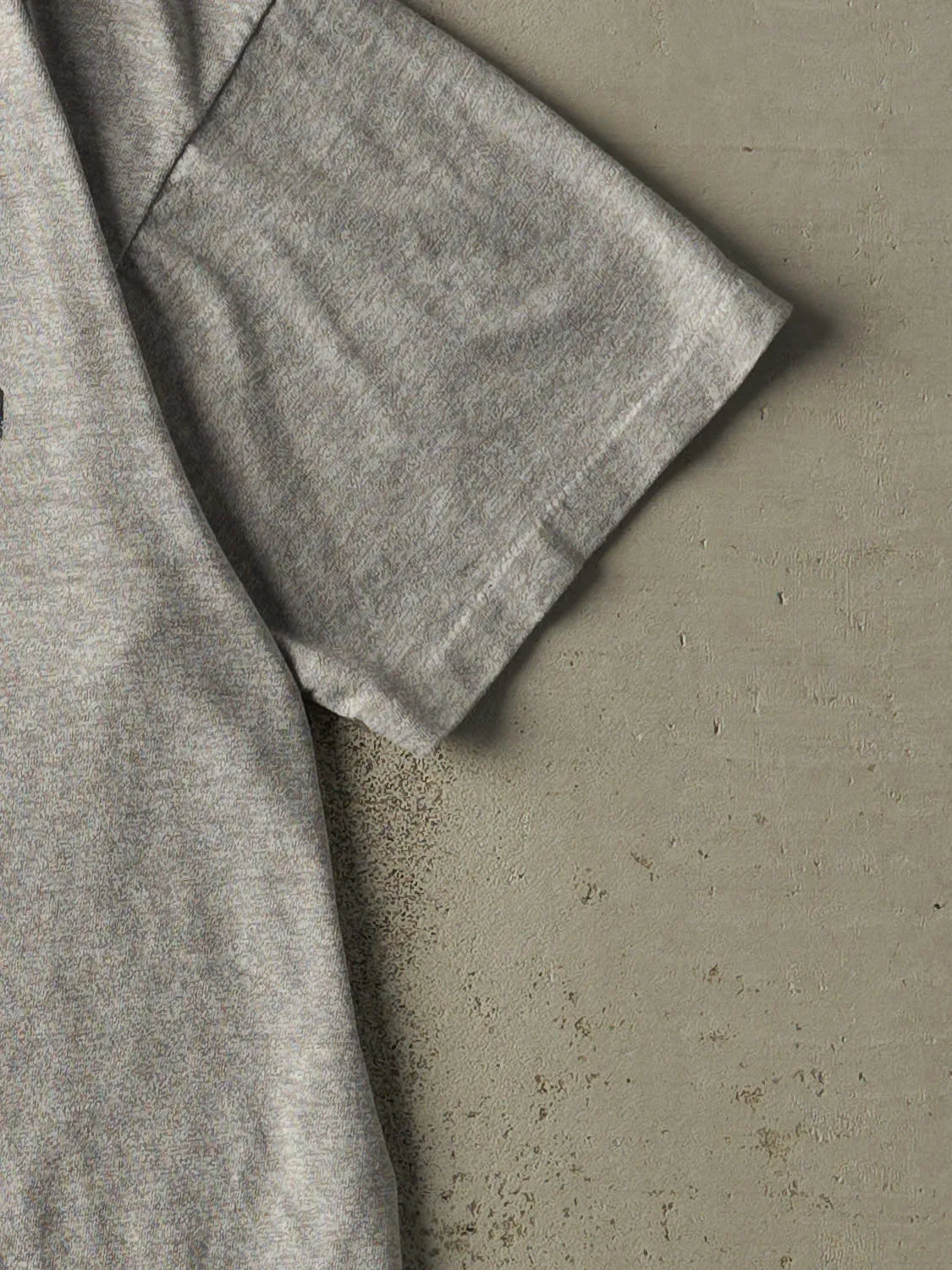 Vintage 80s Grey University of Michigan Single Stitch Tee (S/M) sold by Rebalance Vintage product image thumbnail 4