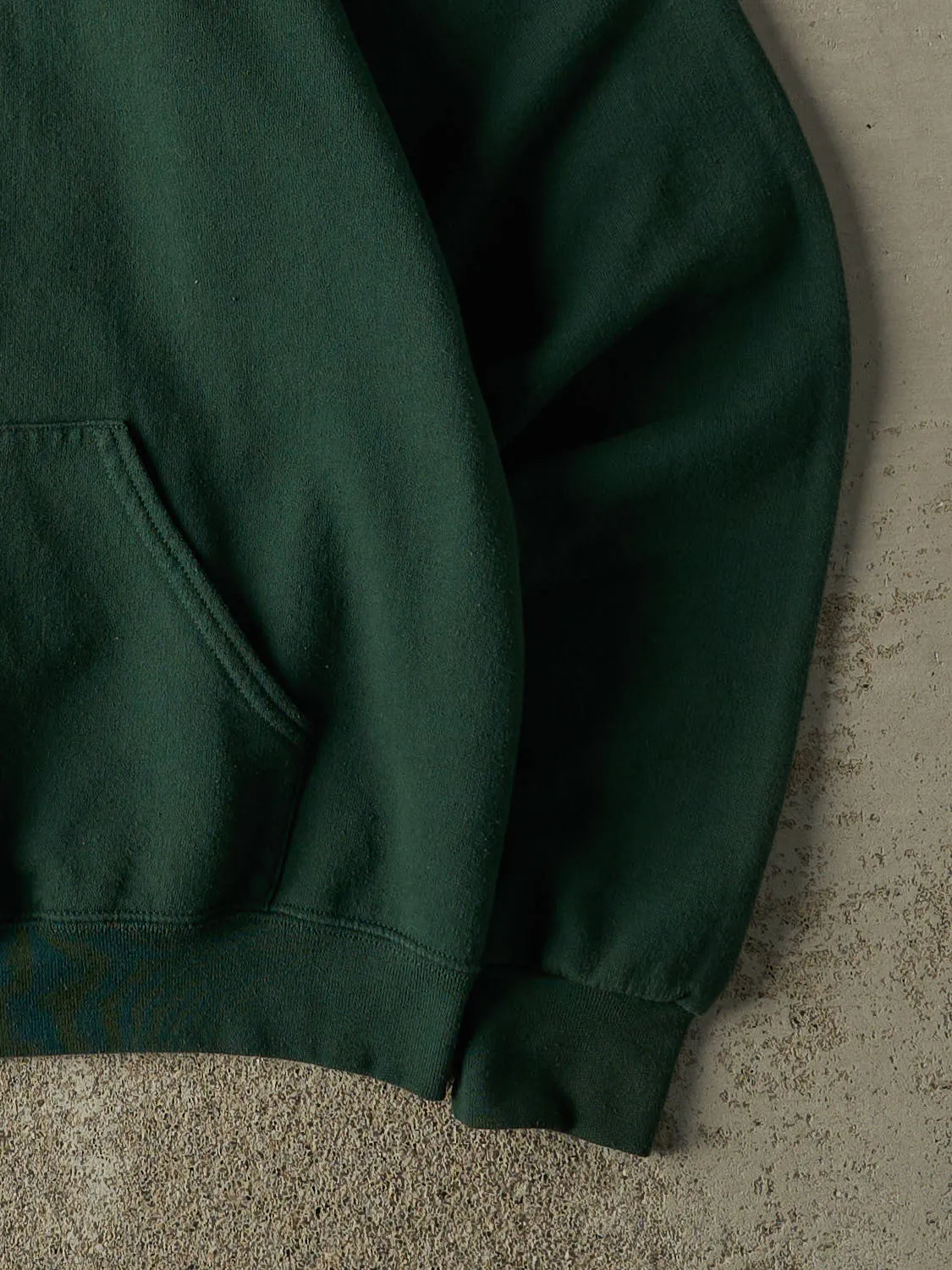 Vintage 90s Green Nike Bootleg Embroidered Hoodie (S/M) sold by Rebalance Vintage product image thumbnail 4