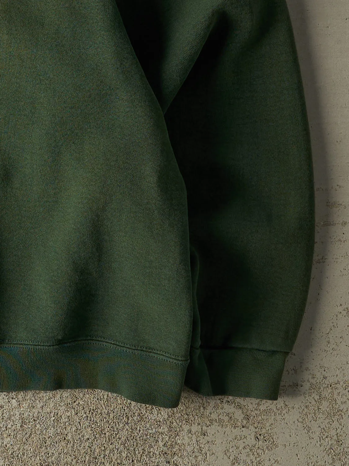 Vintage 90s Sun Faded Green Embroidered Car Crewneck (M/L) sold by Rebalance Vintage product image thumbnail 4