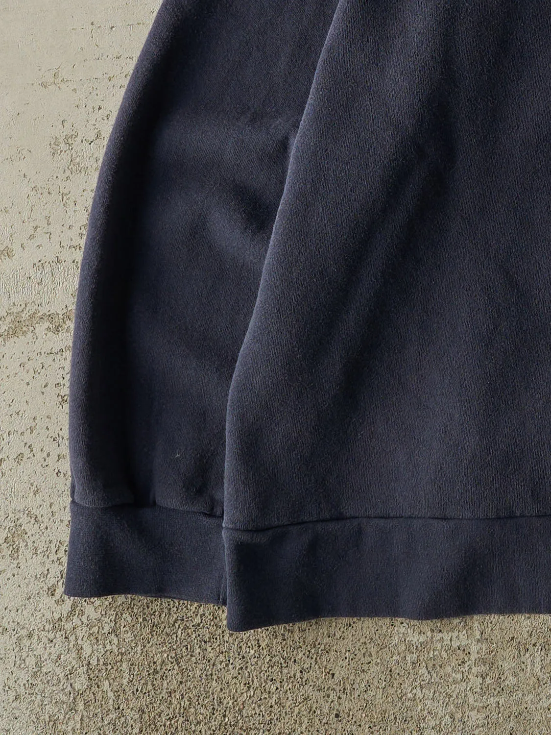 Vintage Y2K Navy Blue Nike Logo Crewneck (XXL) sold by Rebalance Vintage product image thumbnail 3