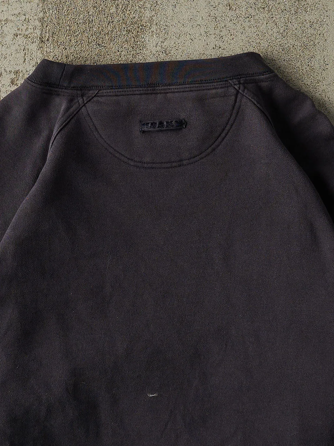 Vintage Y2K Navy Blue Rocky Embroidered Crewneck (L) sold by Rebalance Vintage product image thumbnail 4