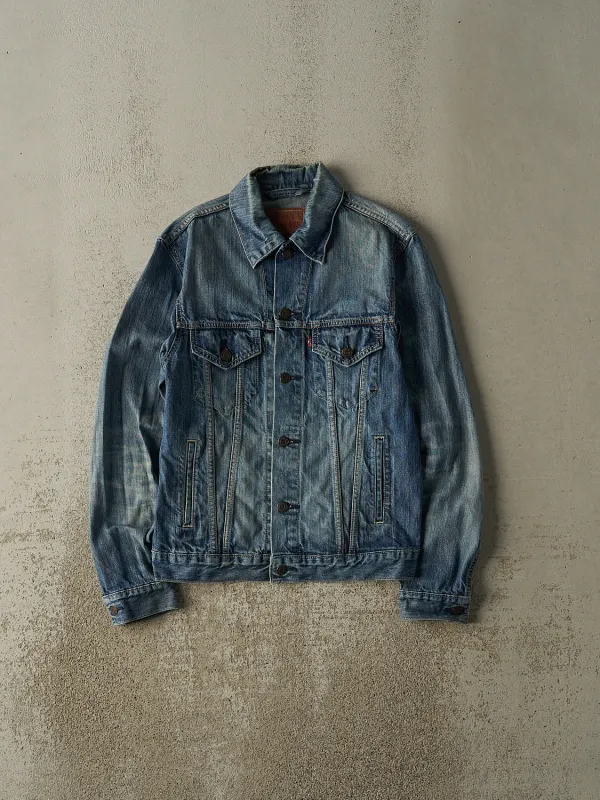 Vintage Y2K Dark Wash Levi's Denim Jacket (XS/S) sold by Rebalance Vintage