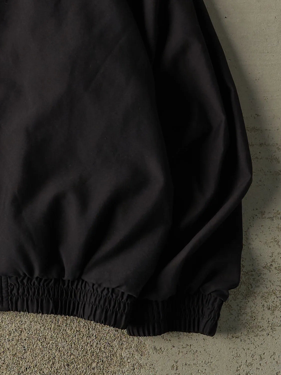 Vintage Y2K Black Nike Golf Quarter Button Windbreaker (L/XL) sold by Rebalance Vintage product image thumbnail 4