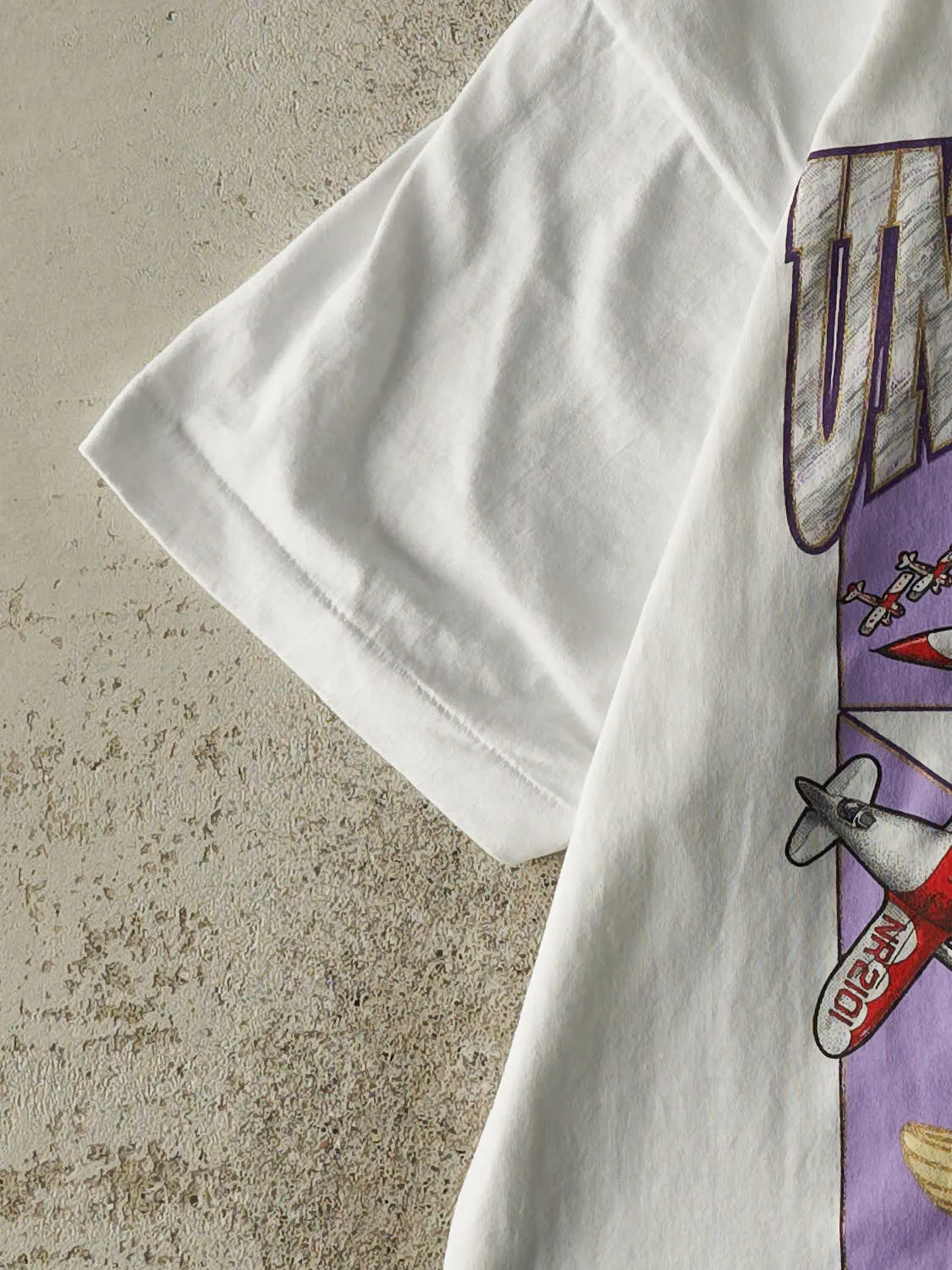 Vintage 94' White US Air & Trade Show Single Stitch Tee (M/L) sold by Rebalance Vintage product image thumbnail 3