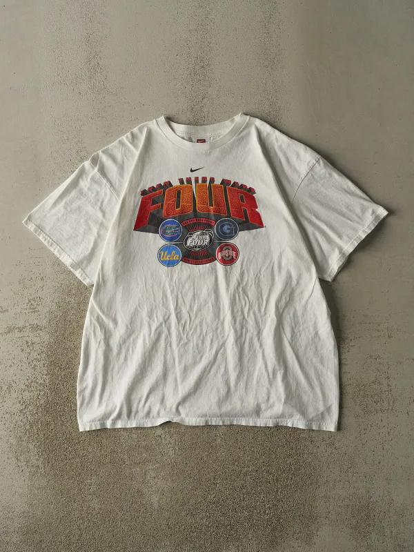 Vintage 07' White Nike NCAA Final Four Tee (XL/XXL) sold by Rebalance Vintage