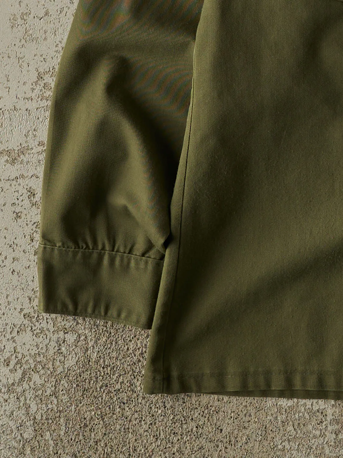 Vintage 90s Green Military Button Up Long Sleeve (L/XL) sold by Rebalance Vintage product image thumbnail 3