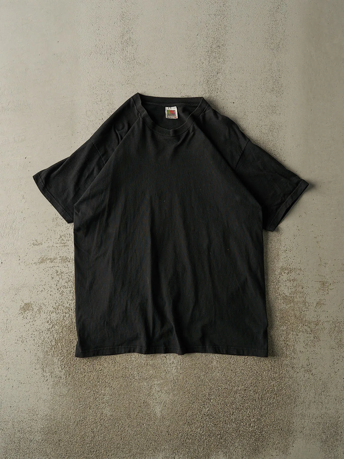 Vintage 90s Black Blank Tee (L/XL) sold by Rebalance Vintage