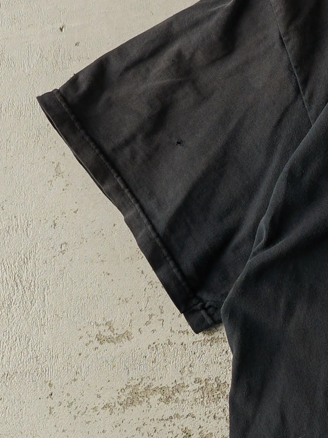 Vintage 90s Sun Faded Black Superman Tee (XL/XXL) sold by Rebalance Vintage product image thumbnail 3