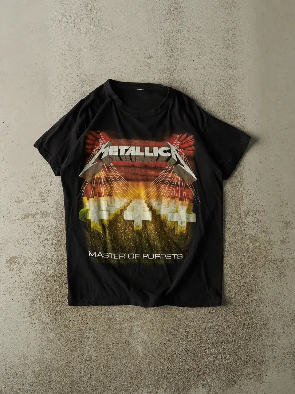 Vintage Y2K Black Metallica "Master Of Puppets" Tee (S/M) sold by Rebalance Vintage