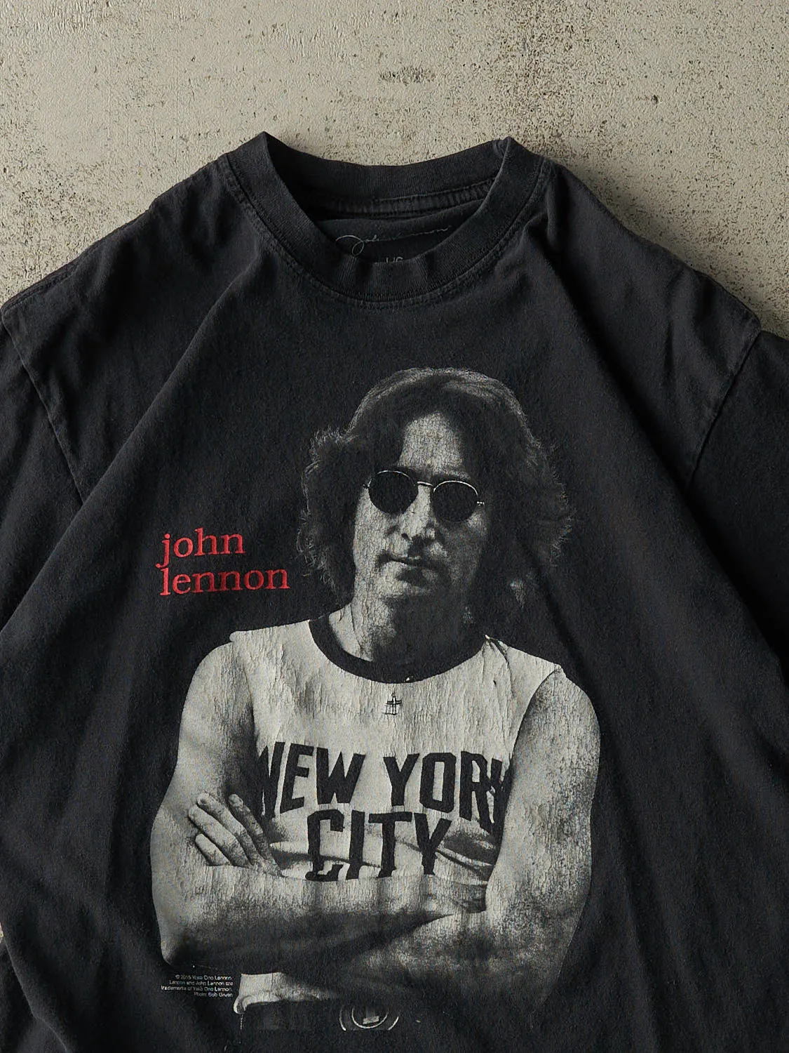 Vintage 15' Black John Lennon Tee (S/M) sold by Rebalance Vintage product image thumbnail 2