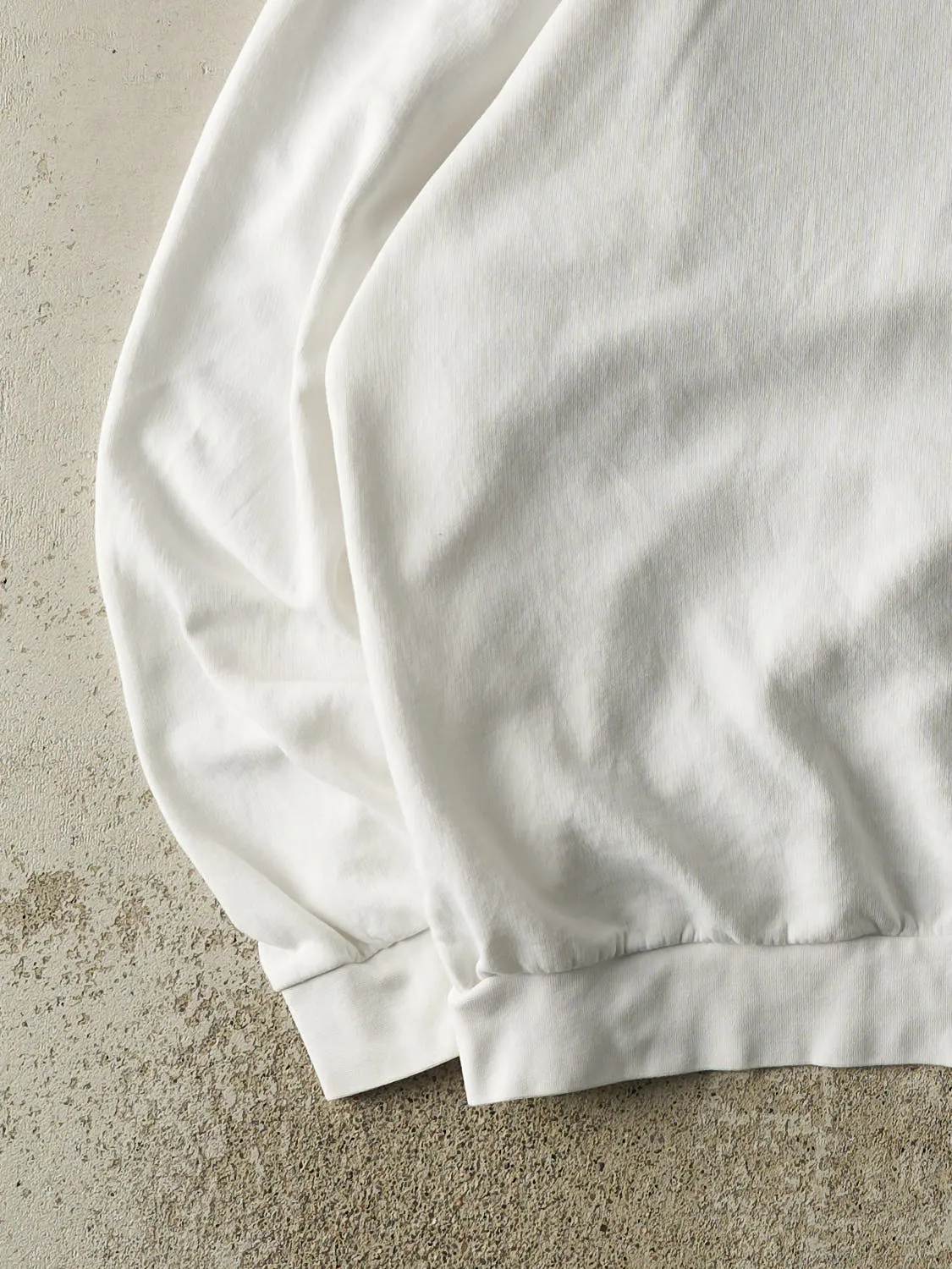 Vintage Y2K White Adidas Embroidered Logo Crewneck (XXL/XXXL) sold by Rebalance Vintage product image thumbnail 3