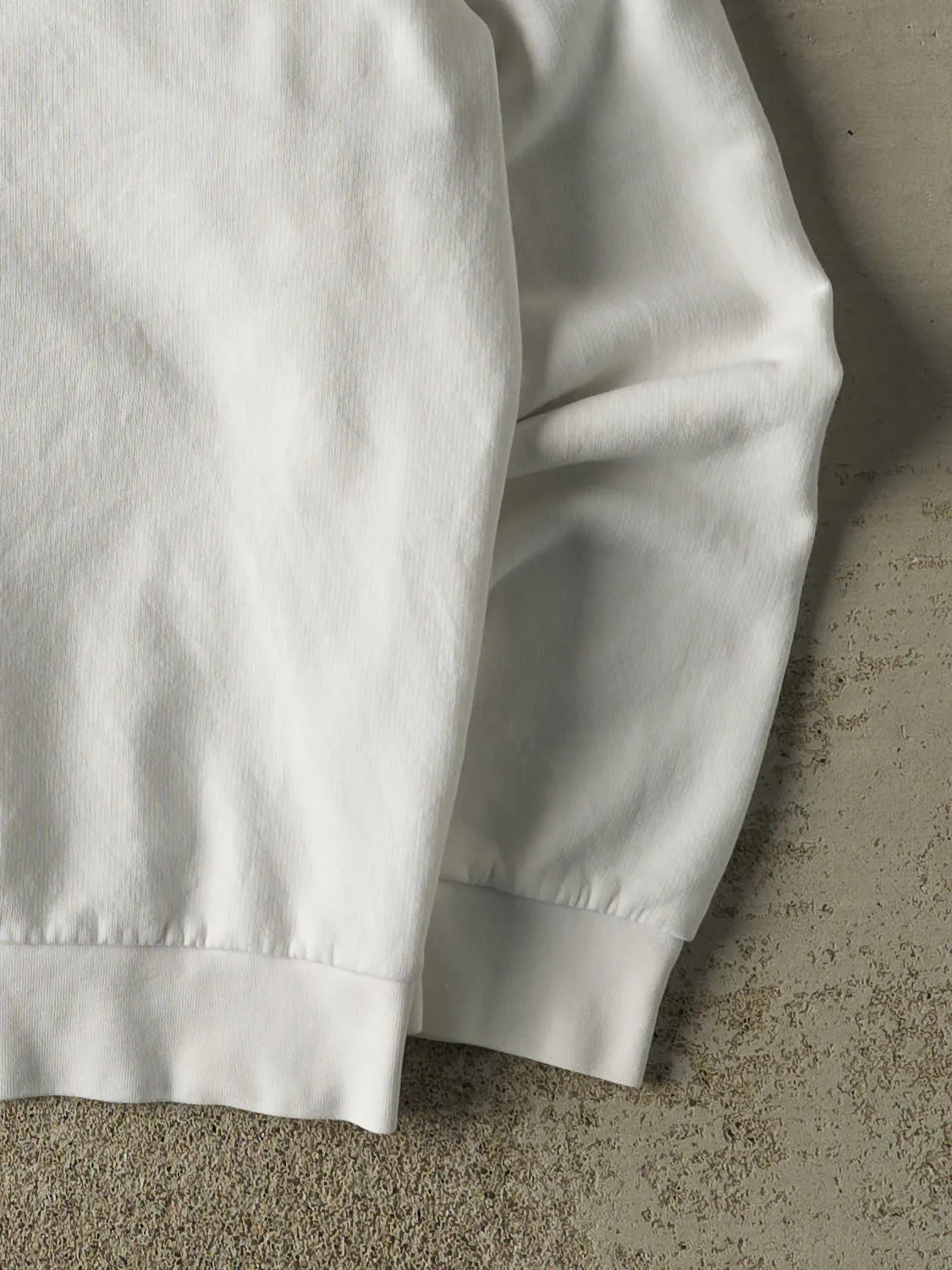 Vintage Y2K White Adidas Embroidered Logo Crewneck (XXL/XXXL) sold by Rebalance Vintage product image thumbnail 4