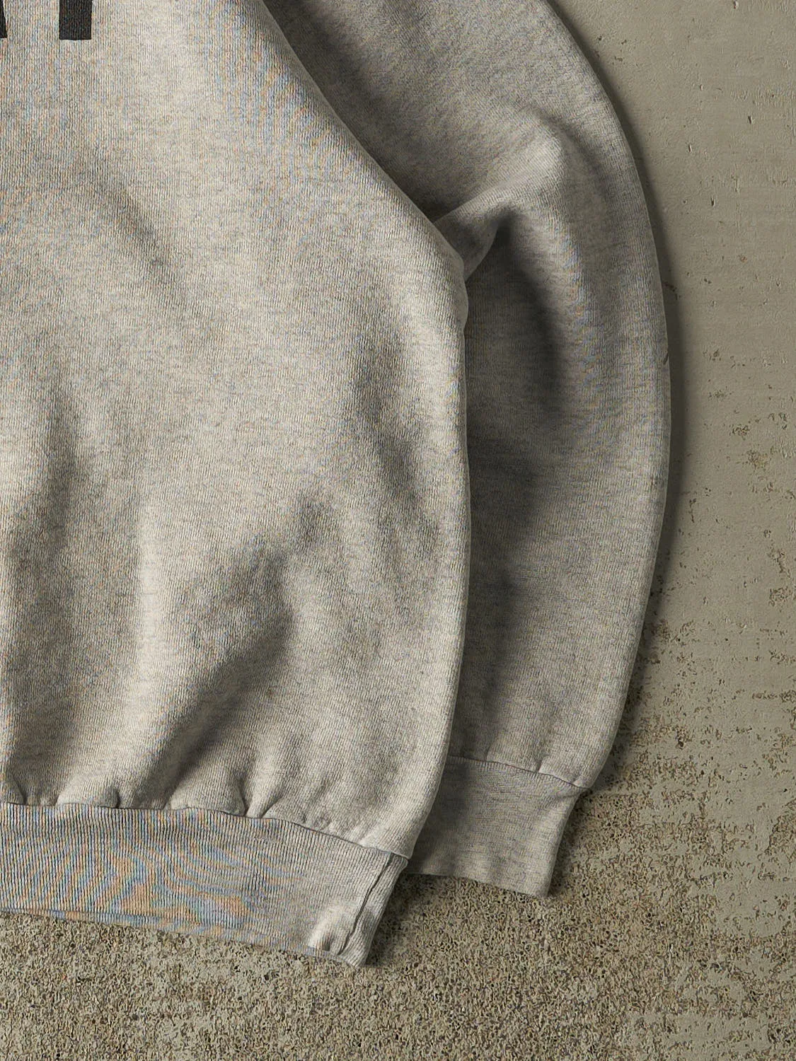 Vintage 90s Heather Grey Army Crewneck (M/L) sold by Rebalance Vintage product image thumbnail 4