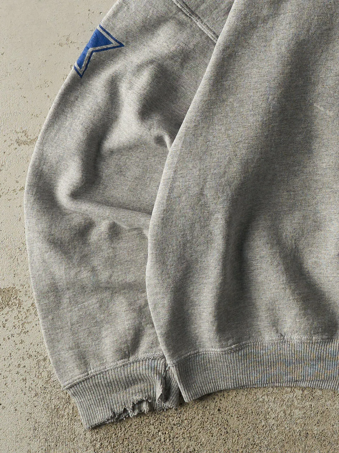 Vintage 90s Grey Dallas Cowboys Crewneck (L/XL) sold by Rebalance Vintage product image thumbnail 3