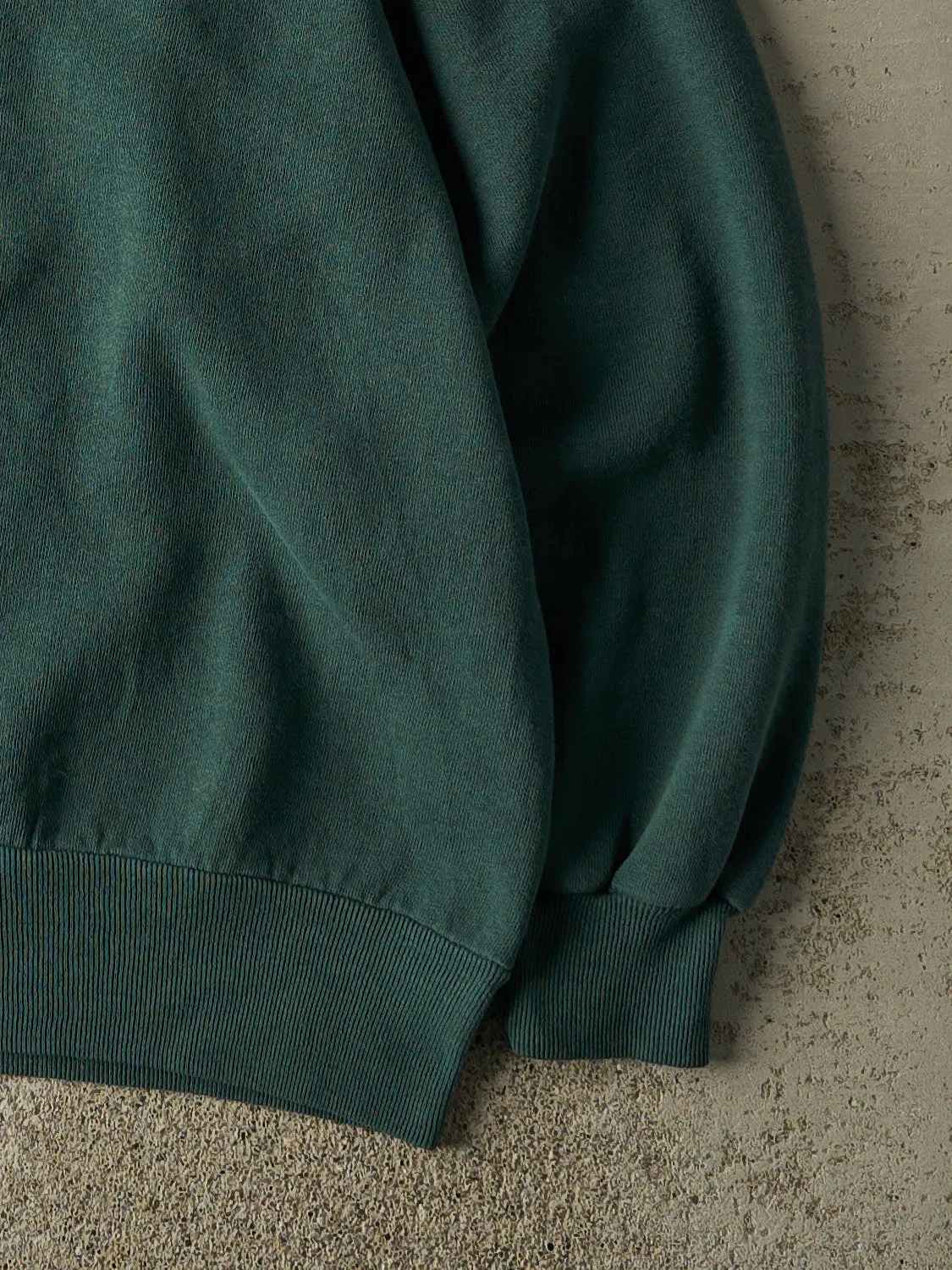 Vintage 90s Washed Green Saratoga Embroidered Crewneck (XL/XXL) sold by Rebalance Vintage product image thumbnail 4