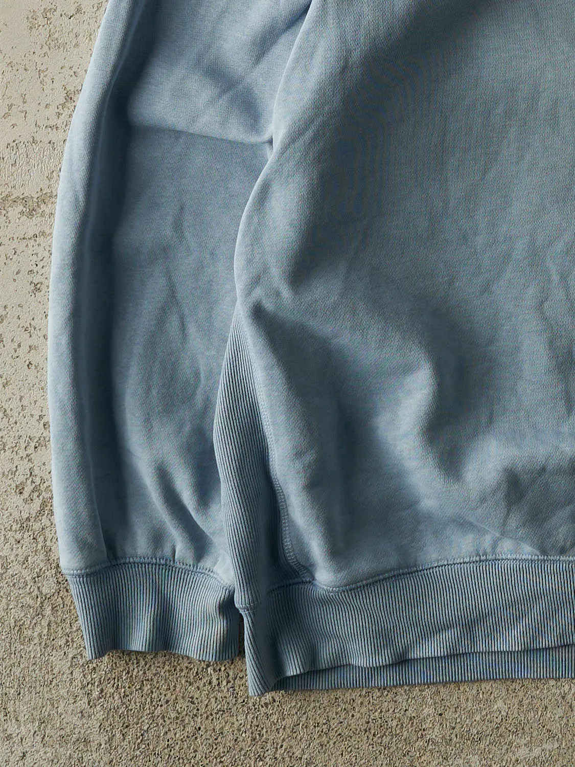 Vintage Y2K Washed Blue Hurley Embroidered Crewneck (XL/XXL) sold by Rebalance Vintage product image thumbnail 3