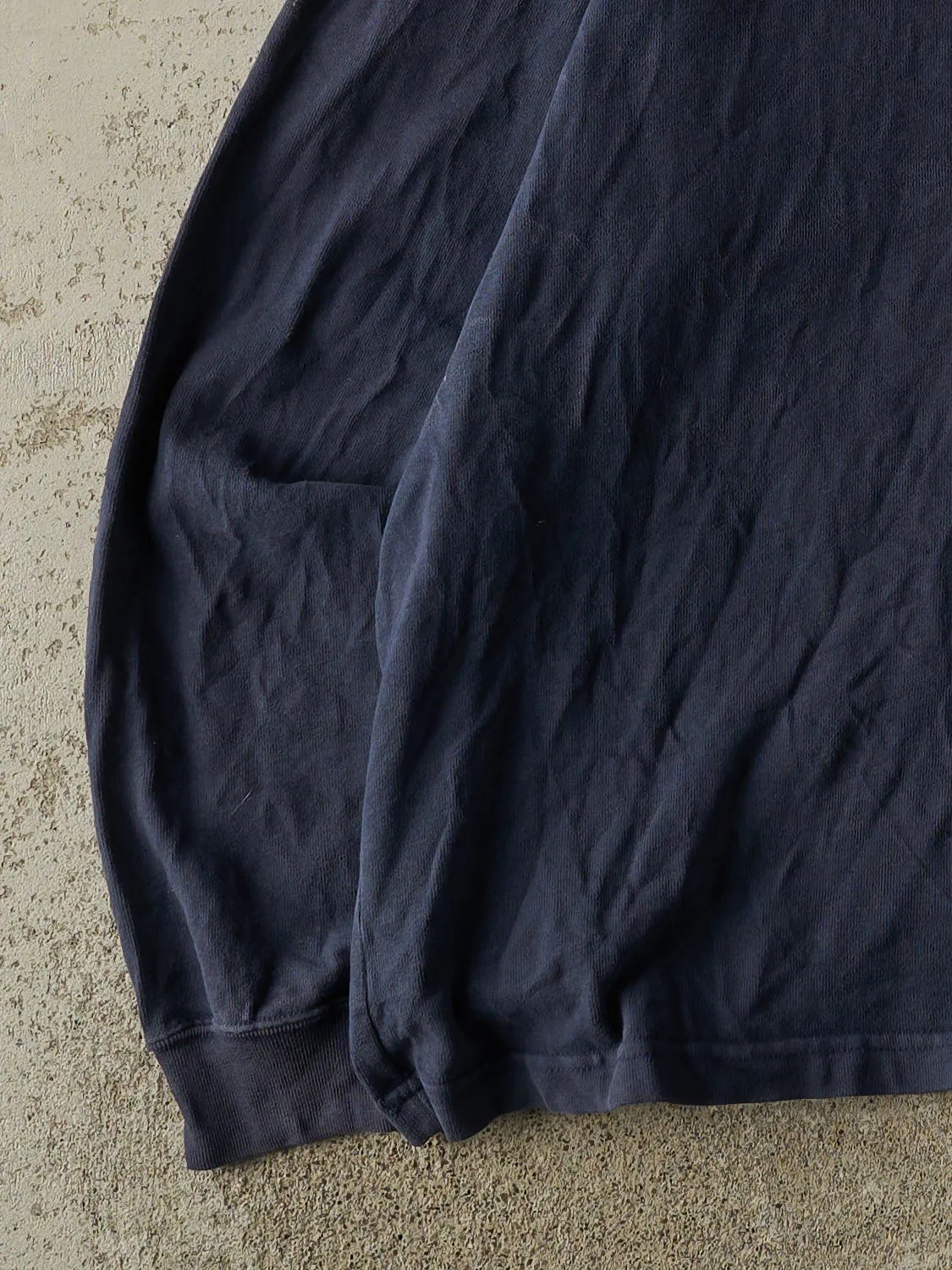 Vintage Y2K Navy Blue Roots Athletics Quarter Zip (L/XL) sold by Rebalance Vintage product image thumbnail 3