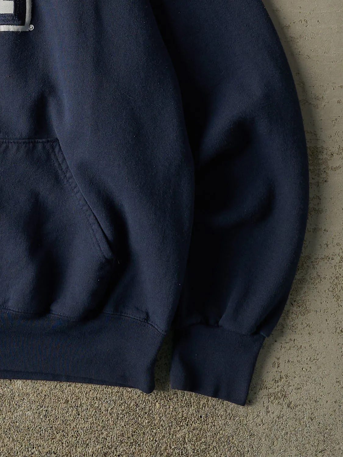 Vintage Y2K Navy Blue University of Arizona Embroidered Hoodie (M) sold by Rebalance Vintage product image thumbnail 4