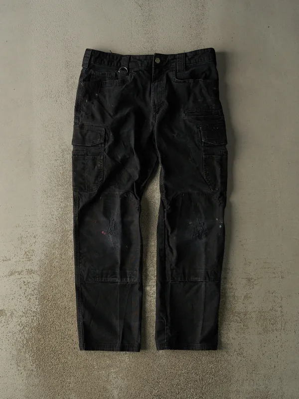 Vintage 90s Black Noble Outfitters Utility Work Pants (34x31) sold by Rebalance Vintage