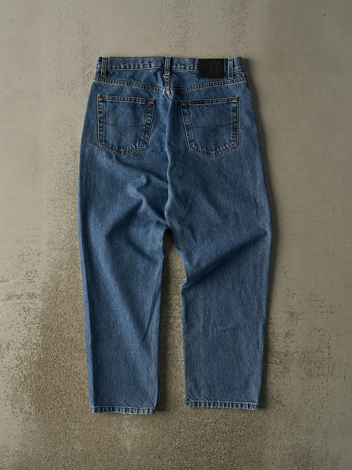 Vintage 90s Mid Wash Harley Davidson Jeans (33x29.5) sold by Rebalance Vintage product image thumbnail 3