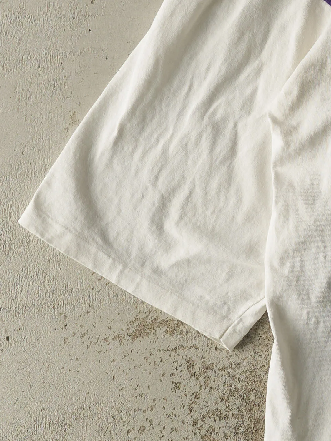 Vintage 80s White & Purple Minnesota Vikings Tee (XL/XXL) sold by Rebalance Vintage product image thumbnail 3