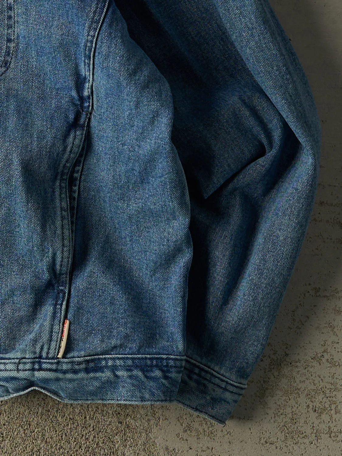 Vintage 90s Mid Wash Denim Jacket (XL) sold by Rebalance Vintage product image thumbnail 4