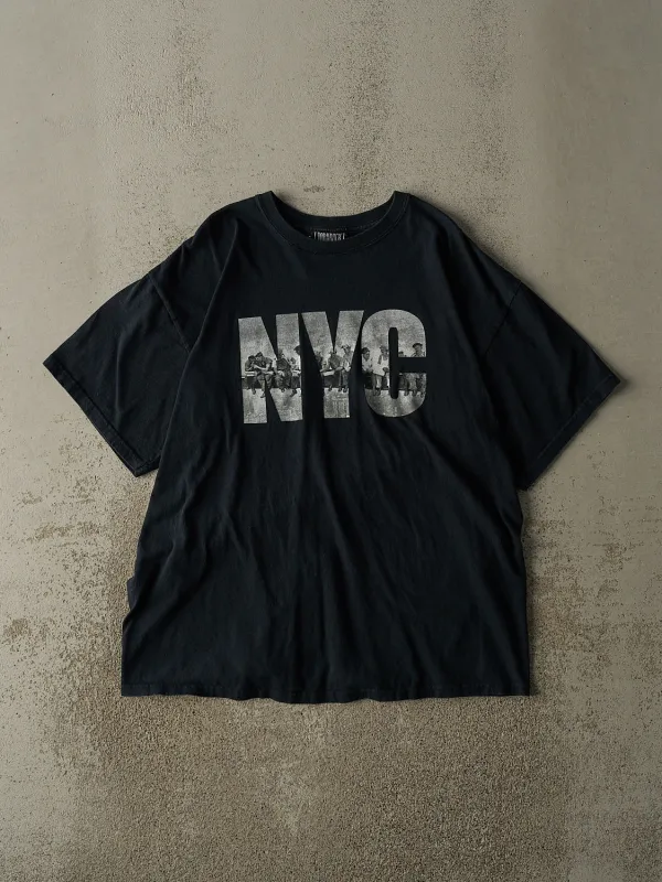 Vintage Y2K Navy Blue NYC Tee (L/XL) sold by Rebalance Vintage
