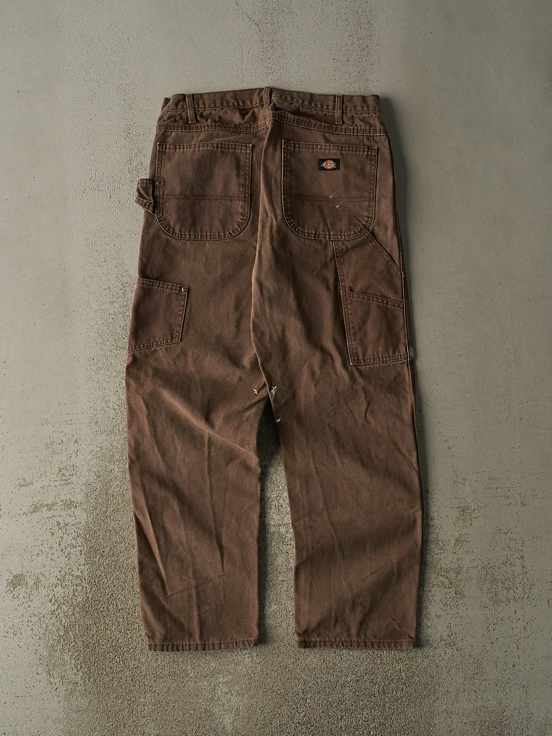 Vintage 90s Brown Dickies Carpenter Pants (33x31.5) sold by Rebalance Vintage product image thumbnail 2