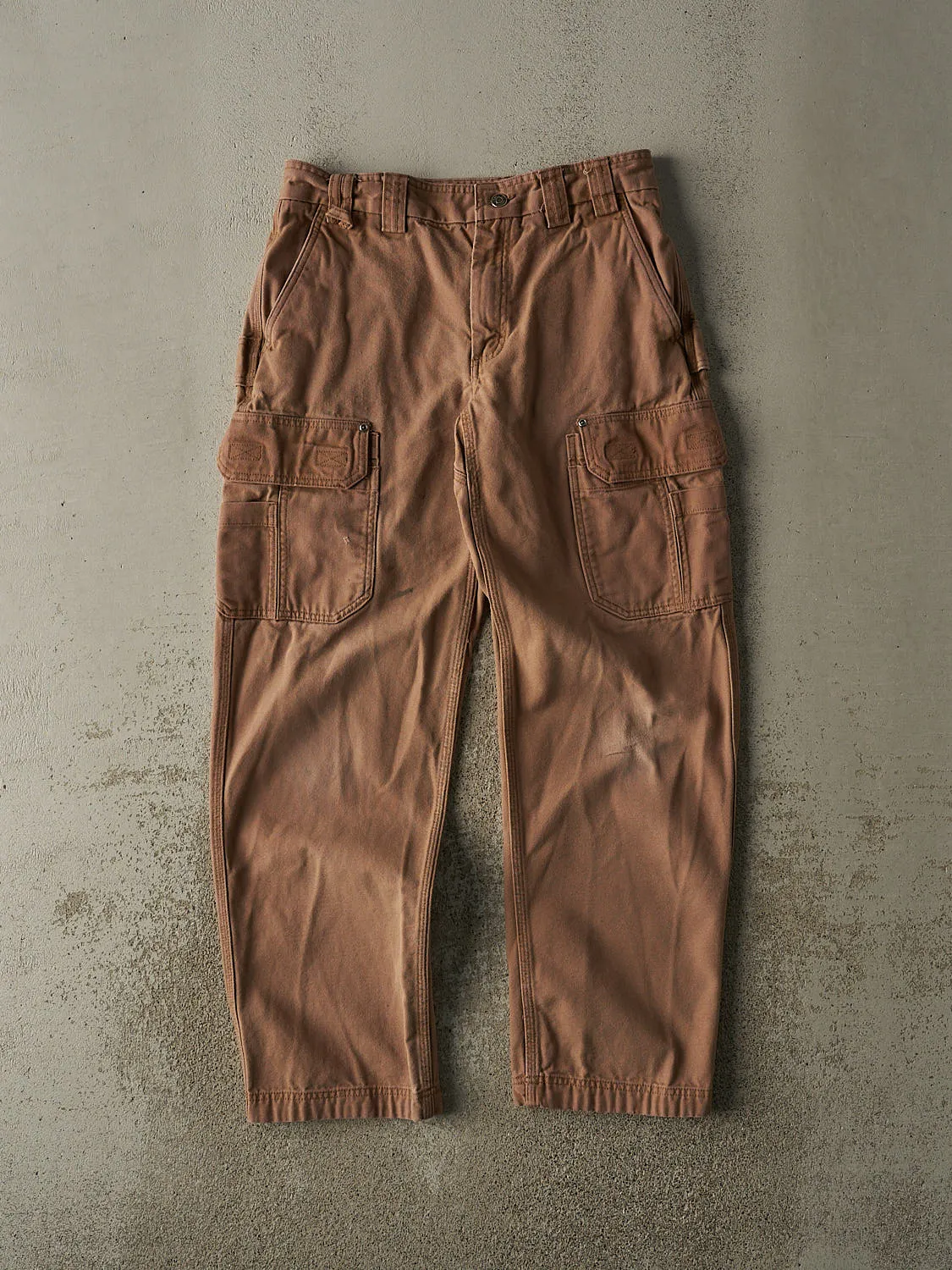 Vintage 90s Camel Duluth Cargo Carpenter Pants (31x31) sold by Rebalance Vintage