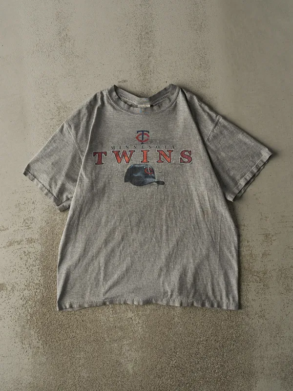 Vintage 06' Grey Minnesota Twins Tee (L) sold by Rebalance Vintage