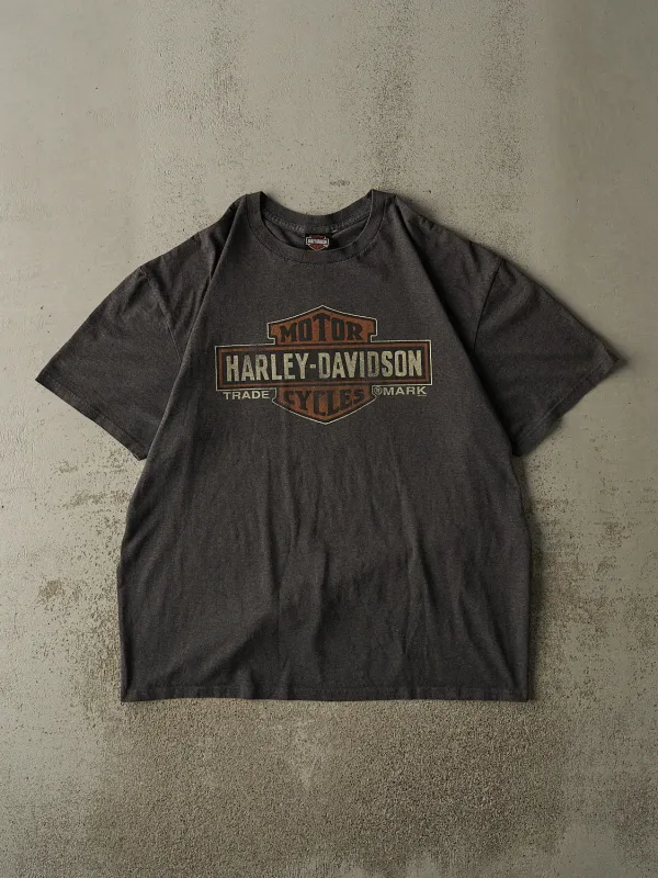 Vintage 11' Charcoal Grey Harley Davidson Chattanooga TN Tee (XL/XXL) sold by Rebalance Vintage